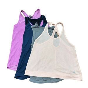 Bundle of Four Sweaty Betty Fitness Tank Tops XS